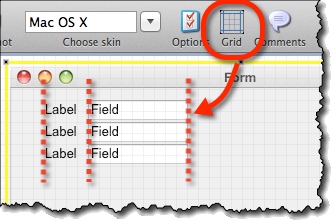 Snap-to-grid in editor